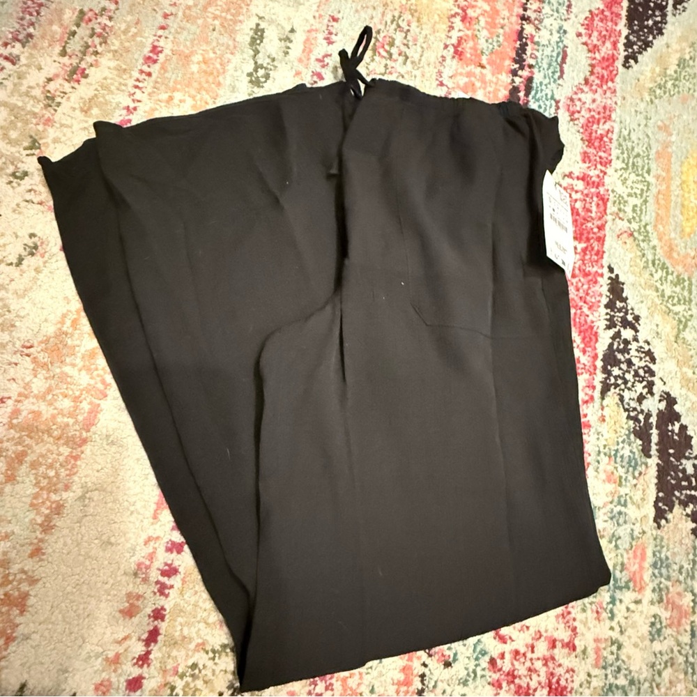Zara Black Wide Leg Pants